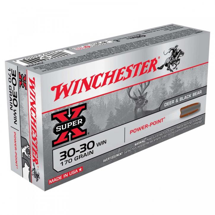 Winchester Super-X .30-30 Win. 170GR Power Point 20 Patronen