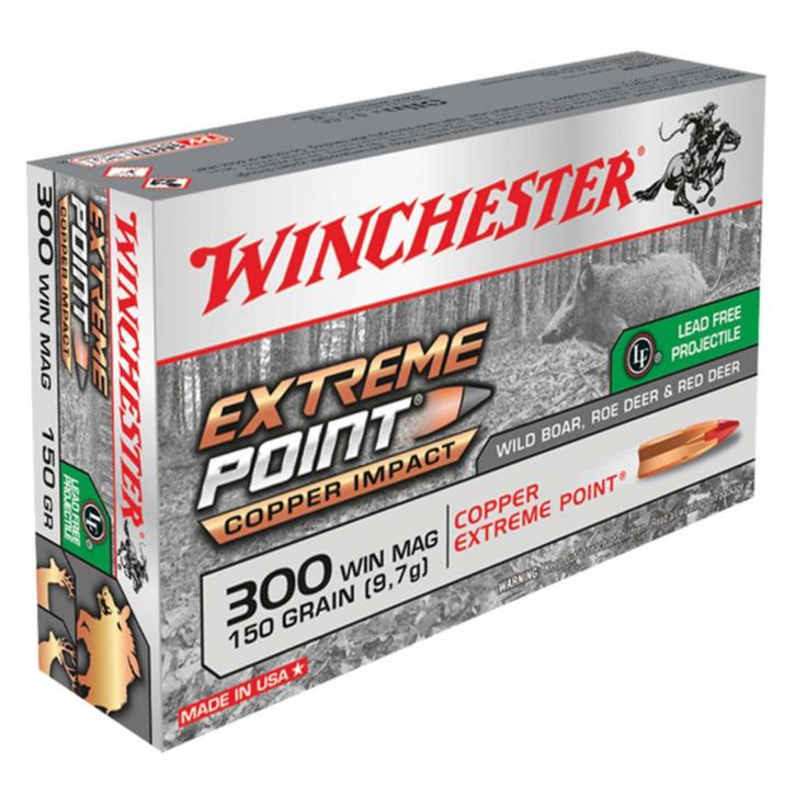 Winchester Extreme Point Copper Impact .300 Win. Mag. 150GR Copper Extreme Point 20 Patronen