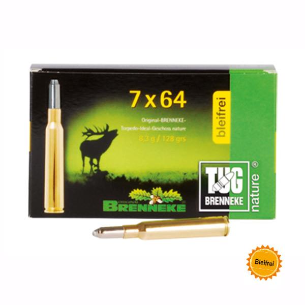 Brenneke 7x64 128GR TUG nature+ 20 Patronen