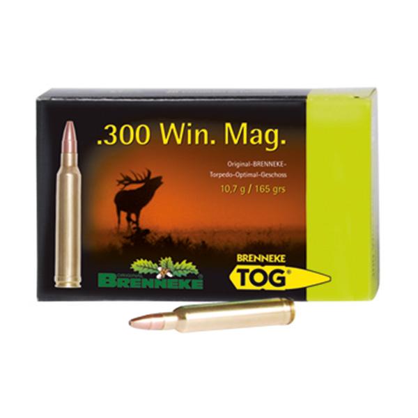 Brenneke .300 Win. Mag. 165GR TOG 20 Patronen