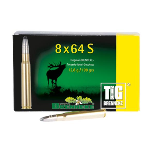 Brenneke 8x64 S 198GR TIG 20 Patronen