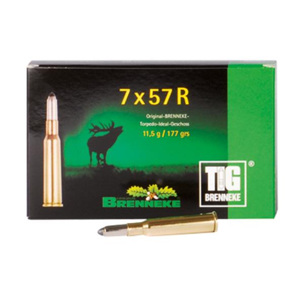 Brenneke 7x57 R 177GR TIG 20 Patronen