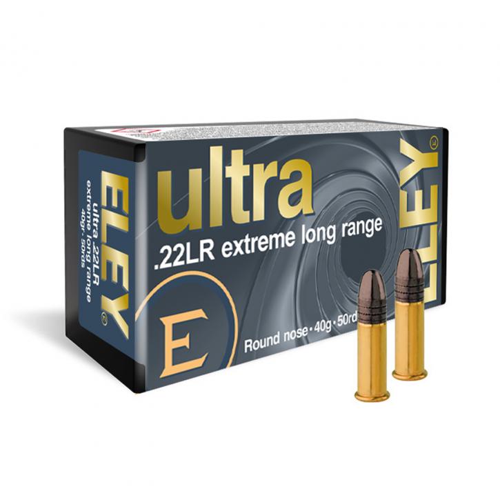 Eley Ultra Long Range .22 LR 40GR LRN 50 Patronen