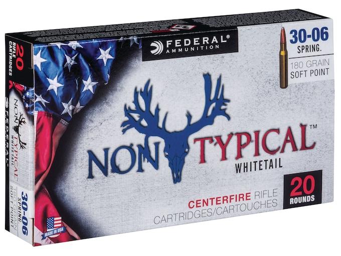 Federal Non-Typical .30-06 Sprg. 180GR JSP 20 Patronen