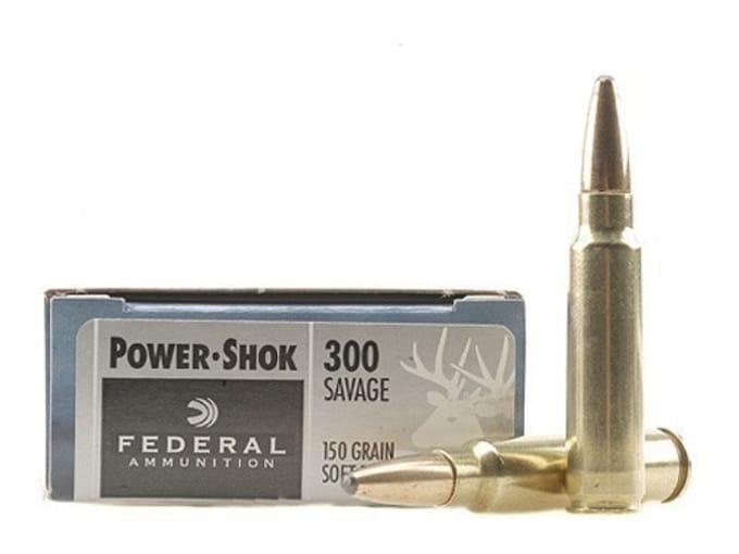 Federal Power-Shok .300 Savage 150GR JSP 20 Patronen