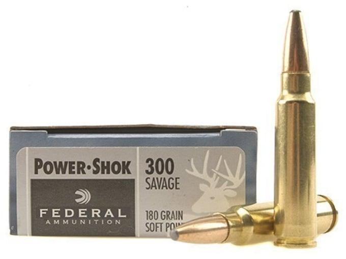 Federal Power-Shok .300 Savage 180GR JSP 20 Patronen