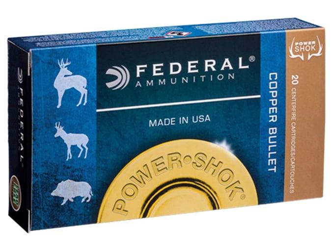 Federal Power-Shok .300 Win. Mag. 180GR Copper HP 20 Patronen