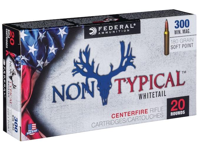 Federal Non-Typical .300 Win. Mag. 180GR JSP 20 Patronen