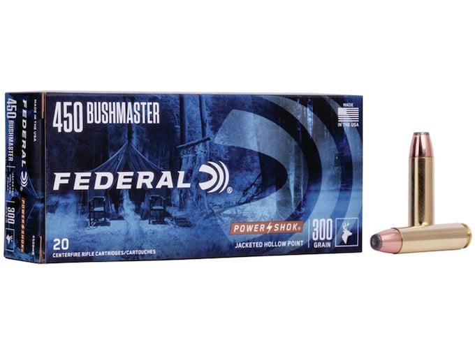 Federal Power-Shok .450 Bushmaster 300GR SP 20 Patronen