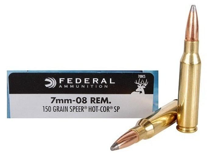 Federal Power-Shok 7mm-08 Rem. 150GR JSP 20 Patronen