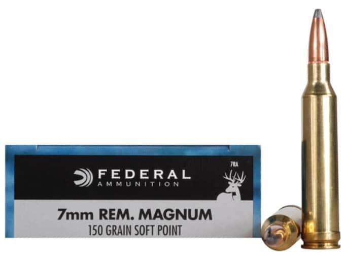 Federal Power-Shok 7mm Rem. Mag. 150GR JSP 20 Patronen