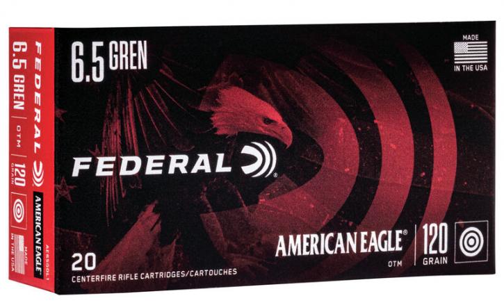 Federal American Eagle 6,5 Grendel 120GR OTM 20 Patronen