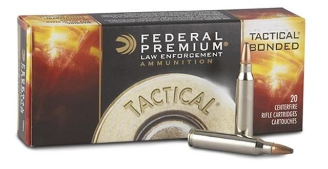 Federal Tactical Bonded Law Enforcement .223 Rem. 62GR BSP 20 Patronen