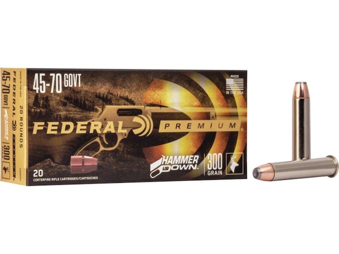 Federal HammerDown .45-70 Govt. 300GR Bonded Soft Point 20 Patronen