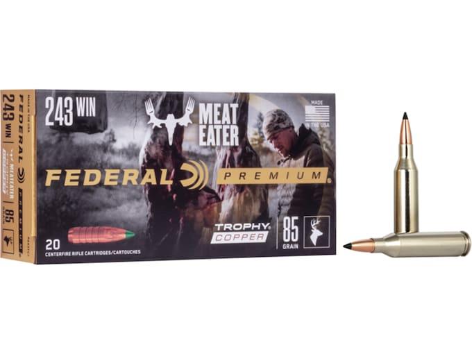 Federal Premium Trophy Copper .243 Win. 85GR 20 Patronen