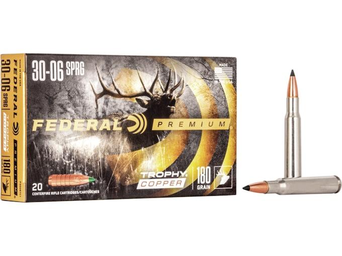 Federal Premium Trophy Copper .30-06 Sprg. 180GR 20 Patronen