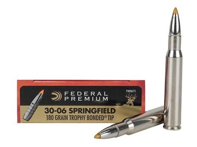 Federal Premium Trophy Bonded Tip .30-06 Sprg. 180GR 20 Patronen