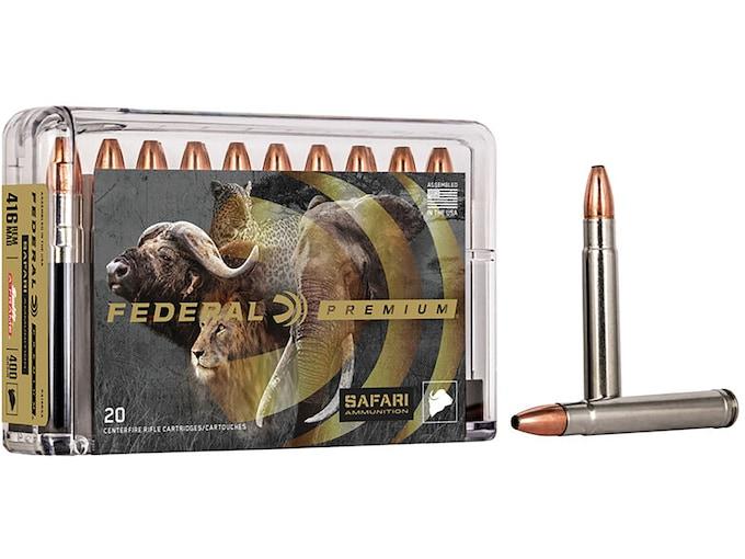 Federal Premium Safari Swift A-Frame .416 Rem. Mag. 400GR JSP 20 Patronen