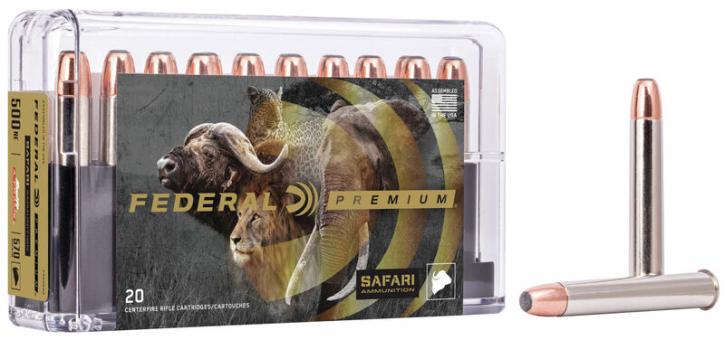 Federal Premium Safari Swift A-Frame .500 NE 570GR JSP 20 Patronen