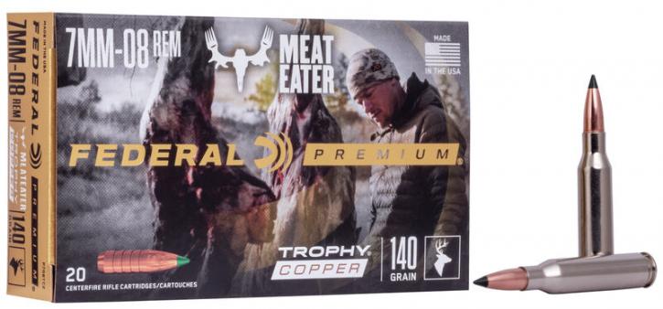 Federal Premium Trophy Copper 7mm-08 Rem. 140GR 20 Patronen