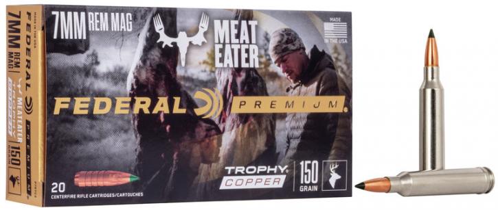 Federal Premium Trophy Copper 7mm Rem. Mag. 150GR 20 Patronen