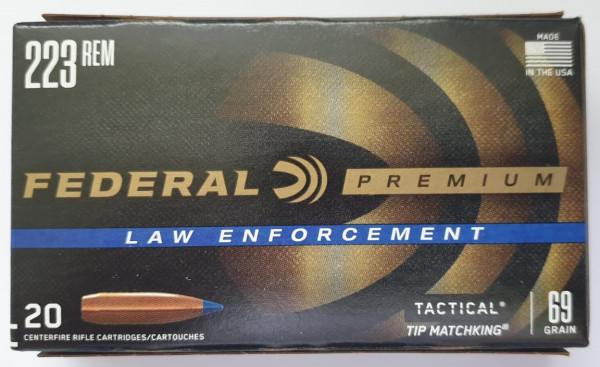 Federal TRU (Tactical Rifle Urban) .223 Rem. 69GR Tactical Tipped MatchKing 20 Patronen