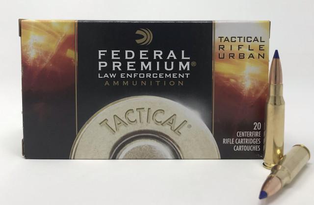 Federal TRU (Tactical Rifle Urban) .308 Win. 168GR Tactical Tipped MatchKing 20 Patronen