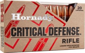 Hornady Critical Defense .223 Rem. 73GR FTX 20 Patronen