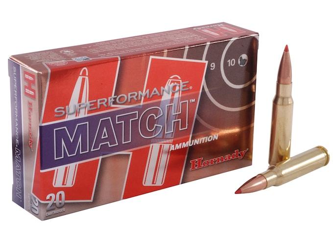 Hornady Superformance Match .308 Win. 168GR ELD Match 20 Patronen