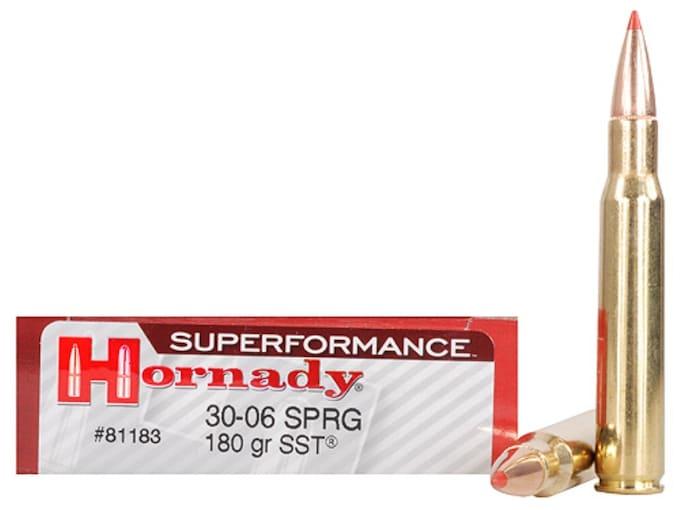 Hornady Superformance .30-06 Sprg. 180GR SST 20 Patronen