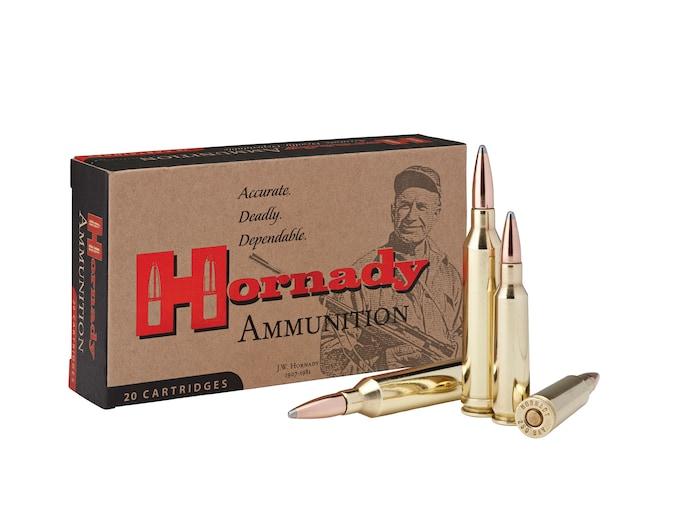 Hornady Custom .250 Savage 100GR InterLock SP 20 Patronen