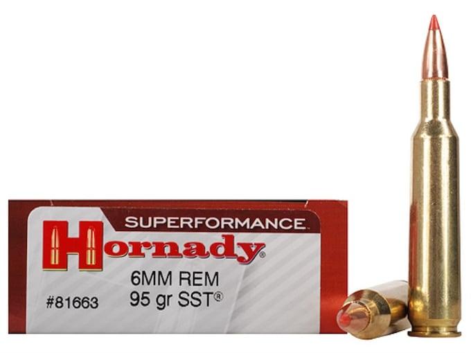 Hornady Superformance 6mm Rem. 95GR SST 20 Patronen