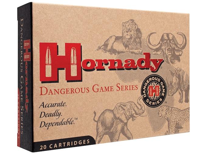 Hornady Dangerous Game Serie .375 H&H 300GR DGX Bonded FN 20 Patronen