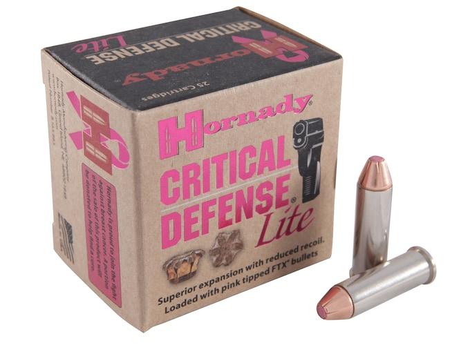 Hornady Critical Defense Lite .38 Special 90GR FTX 25 Patronen