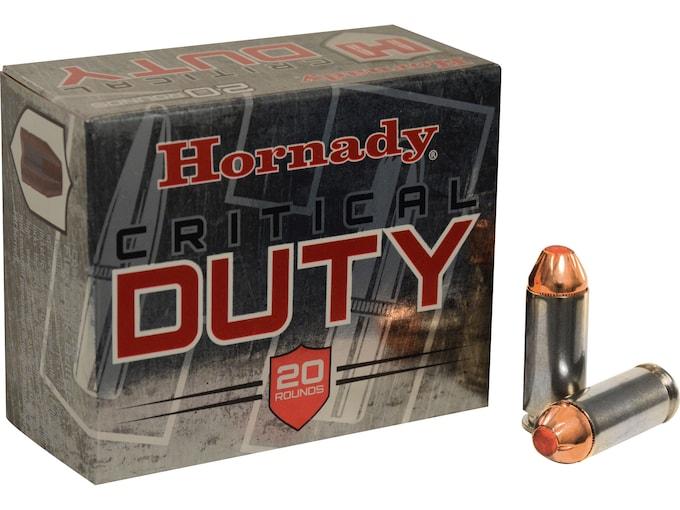 Hornady Critical Duty 10mm ACP 175GR FlexLock 20 Patronen