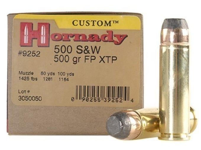 Hornady Custom .500 S&W 500GR XTP 20 Patronen