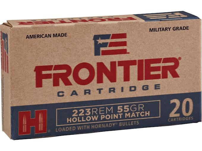 Hornady Frontier .223 Rem. 55GR HP Match 20 Patronen