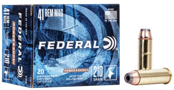 Federal Power-Shok .41 Rem. Mag. 210GR JHP 20 Patronen