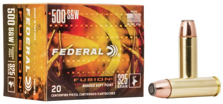 Federal Fusion .500 S&W 325GR SP 20 Patronen