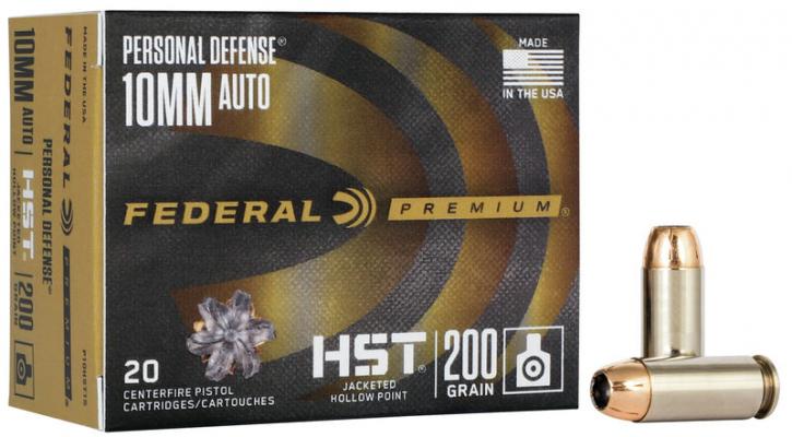 Federal Premium Personal Defense HST 10mm ACP 200GR JHP 20 Patronen