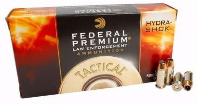 Federal Premium Personal Defense HST Law Enforcement .40 S&W 165GR JHP 50 Patronen