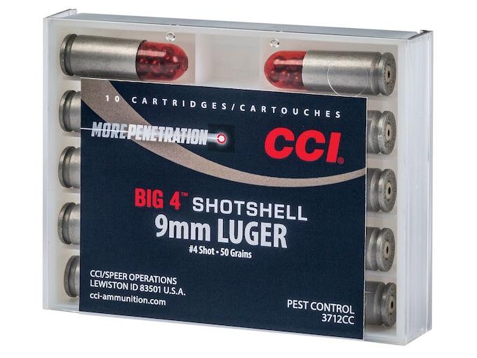 CCI Schrotpatrone 9mm Luger 45GR 10 Patronen