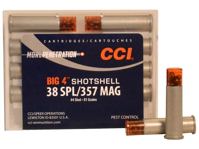 CCI Schrotpatrone .38 Special 84GR 10 Patronen