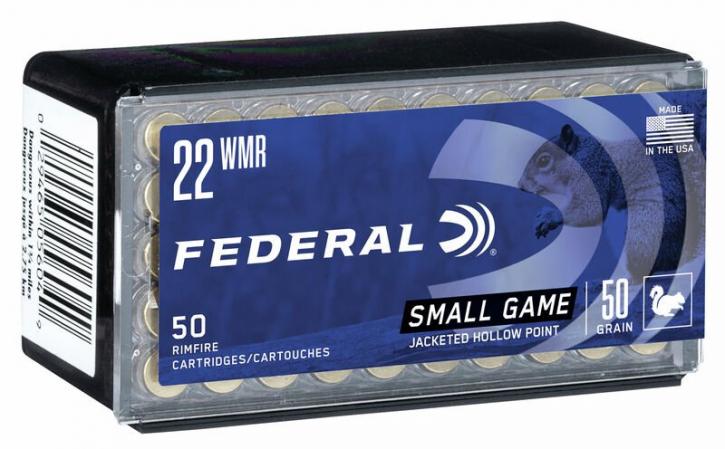 Federal Small Game .22 Win. Mag. Game-Shok 50GR JHP 50 Patronen