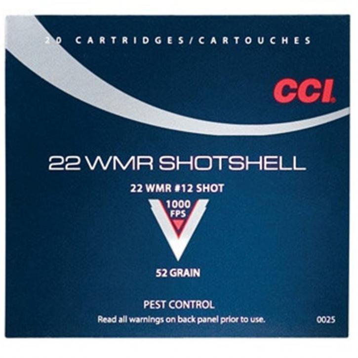 CCI Maxi-Mag Pest Control .22 WMR 52GR 20 Patronen