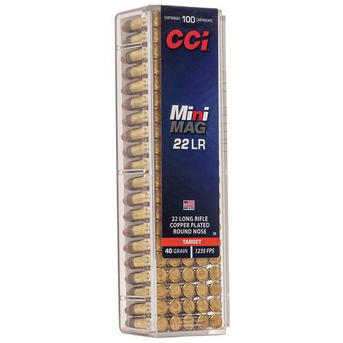 CCI Mini-Mag .22 LR 40GR CPRN 100 Patronen