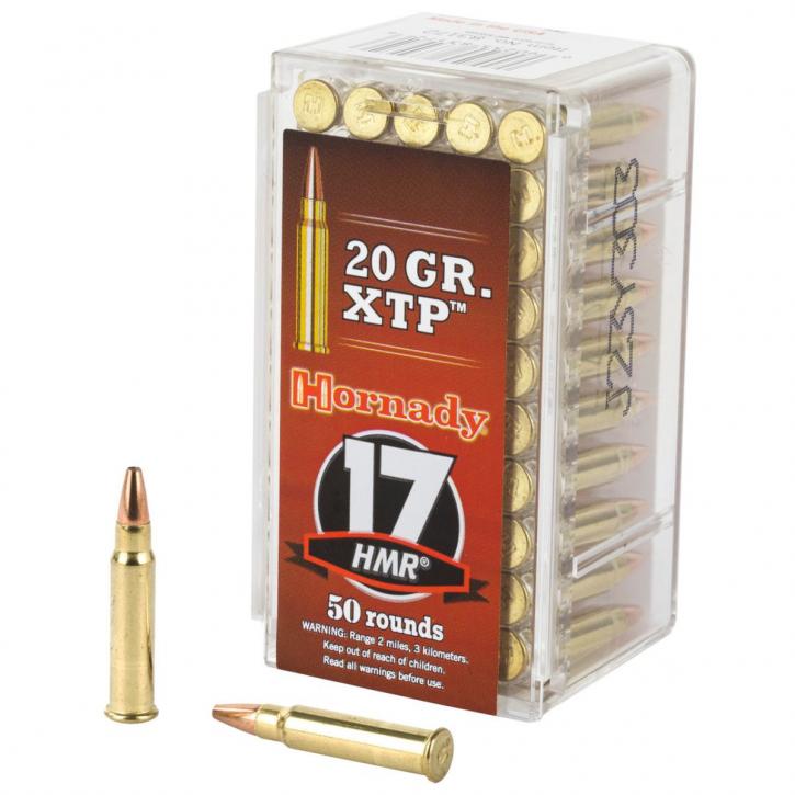 Hornady Varmint Express .17 HMR 20GR XTP 50 Patronen