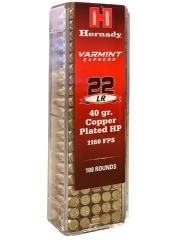 Hornady Varmint Express .22 LR 40GR CPHP 100 Patronen