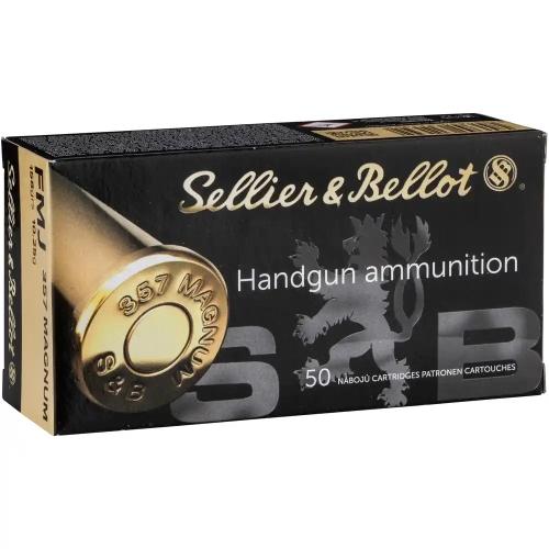 Sellier & Bellot .357 Mag. 158GR FMJ 50 Patronen