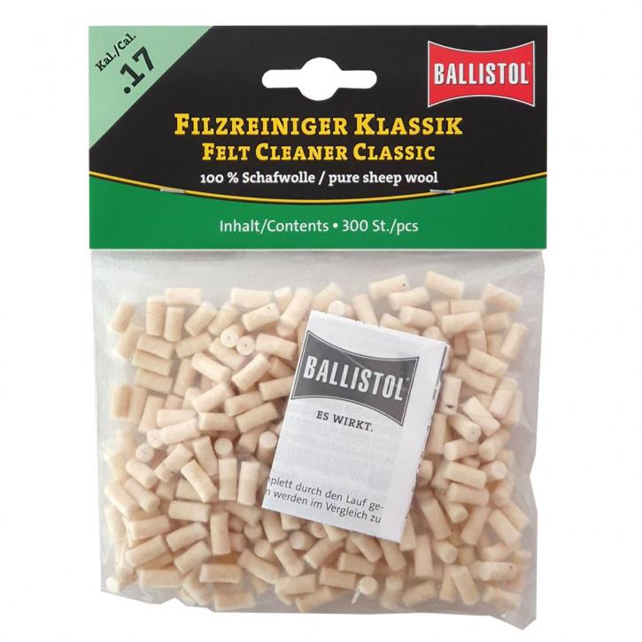 Ballistol Filzreiniger Klassik / 300 Stk. / Kal. .17